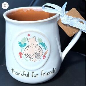 {BNWT} Rae Dunn Disney 'Thankful for Friends' Winnie the Pooh Mug. 🇺🇸 2025